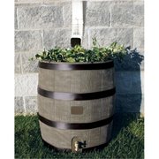 Marquee Protection Round Rain Barrel with Planter - Deco MA2649033